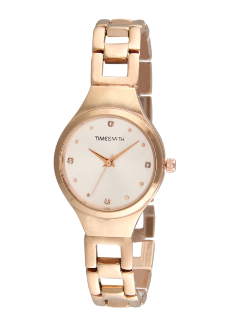 

TIMESMITH Women White Analogue Watch TSM-160, Rose gold
