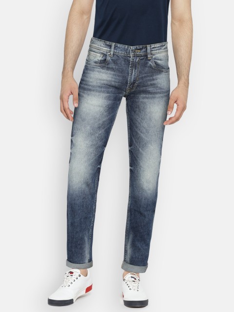 

Peter England Casuals Men Blue Slim Fit Low-Rise Clean Look Stretchable Jeans
