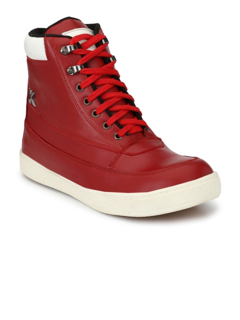 

Eego Italy Men Red Trekking Shoes