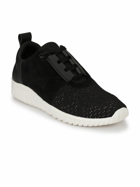 

Eego Italy Men Black Solid Synthetic Leather Mid-Top Sneakers