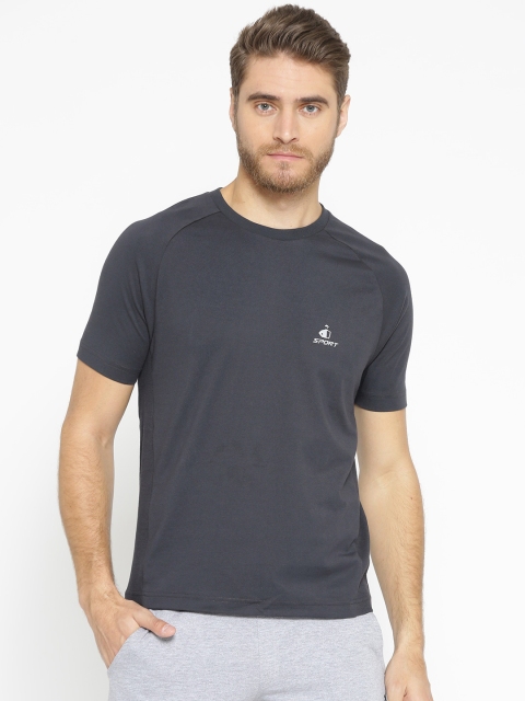 

Jockey Sport Performance Men Charcoal Grey T-shirt SP24