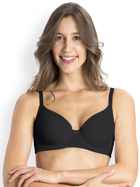 

Jockey Essence Black Padded Underwired T-shirt Bra 1245-0105