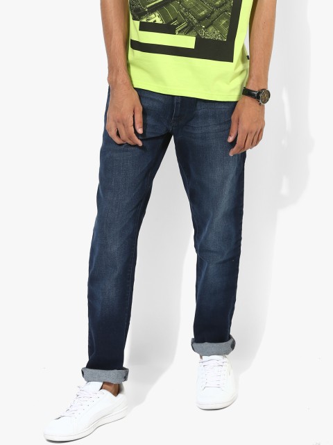 

Numero Uno Men Blue Straight Fit Mid-Rise Clean Look Jeans