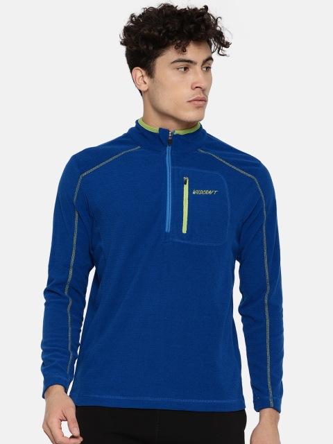 

Wildcraft Men Blue Fleece Pullover 14