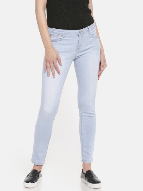 

Lee Cooper Women Blue Annie Slim Fit Mid-Rise Clean Look Stretchable Jeans