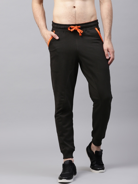 

HRX by Hrithik Roshan Black Solid Joggers