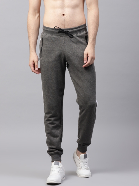 

HRX by Hrithik Roshan Grey Melange Solid Joggers