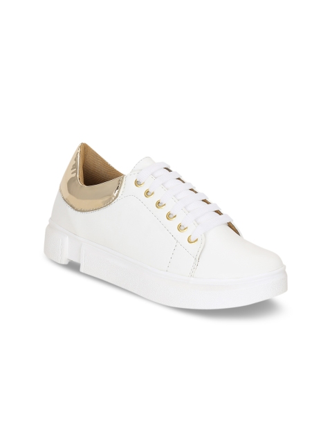 

Get Glamr Women White Sneakers