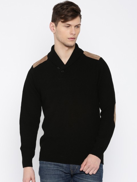 

Flying Machine Men Black Sweater