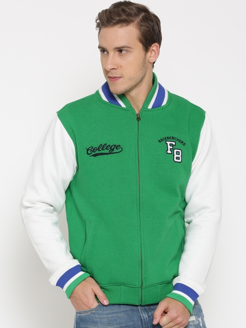 

Flying Machine Men Green Sweatshirt