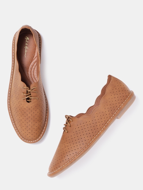 

Mast & Harbour Women Brown Casual Shoes