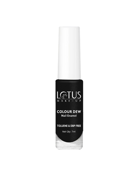 

Lotus Herbals Sustainable Make-Up Colour Dew Nail Enamel - Black Angel 83 7 ml