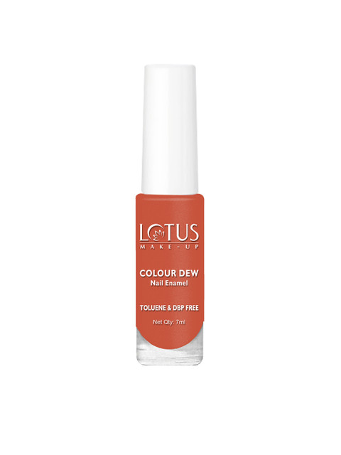 

Lotus Sustainable Make-Up Color Dew Nail Enamel - Brownie Glaze 7ml, Brown
