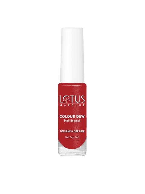 

Lotus Herbals Sustainable Make-Up Colour Dew Nail Enamel - Red Chilly 90 7ml