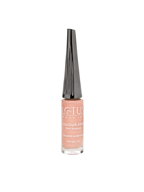 

Lotus Herbals Sustainable Make-Up Colour Dew Nail Enamel - Nude Pink 7ml