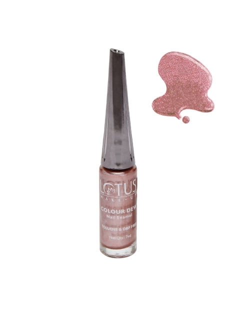 

Lotus Herbals Sustainable Make-Up Colour Dew Nail Enamel - Toffee 910 7ml, Bronze