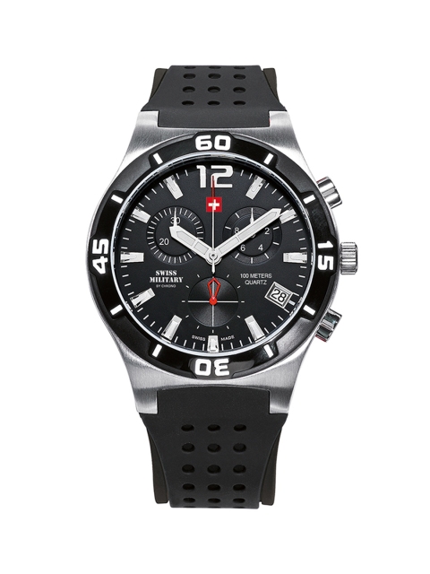 

Swiss Military by Chrono Men Black Analogue Watch SM34015.05