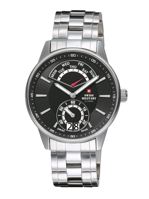 

Swiss Military by Chrono Men Black Analogue Watch SM34037.01