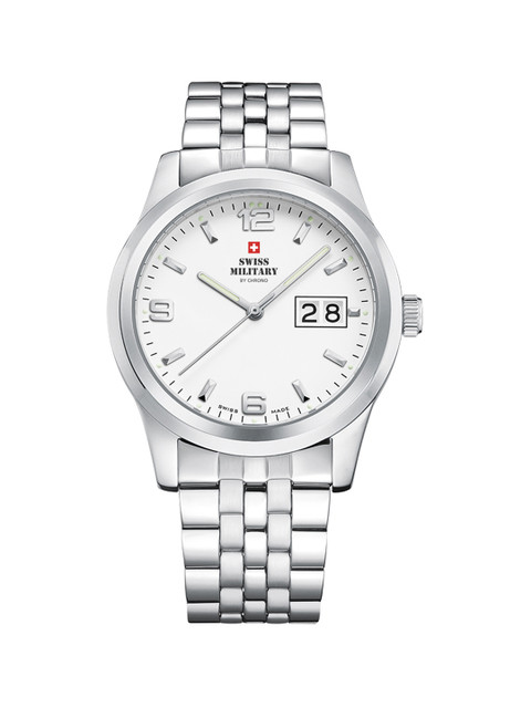 

Swiss Military by Chrono Men White Analogue Watch SM34004.02