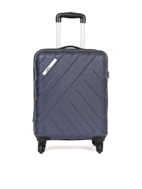 

Safari Unisex Navy Harbour Cabin Trolley Bag, Navy blue