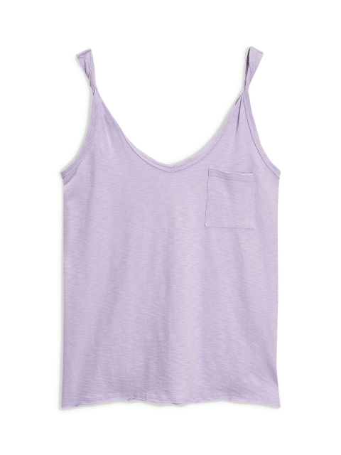 

next Women Lavender Solid Tank Top