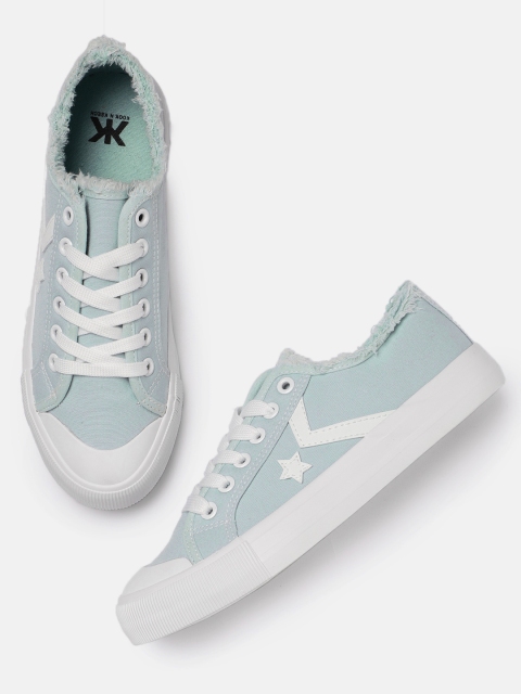 

Kook N Keech Women Blue Sneakers