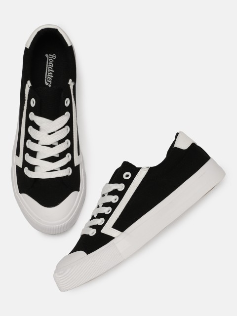 

Roadster Women Black Sneakers