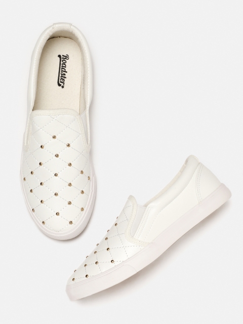 

Roadster Women White Sneakers