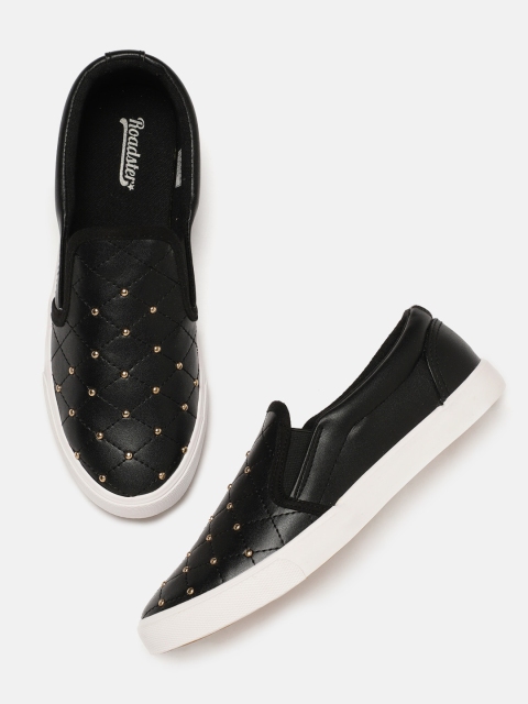 

Roadster Women Black Sneakers