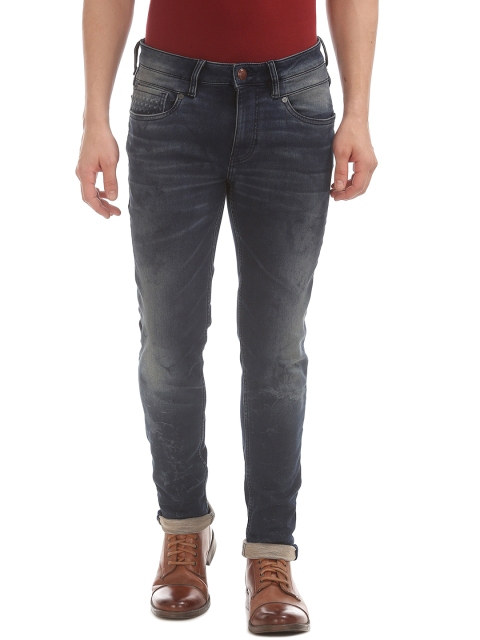 

Ed Hardy Men Blue Slim Fit Mid-Rise Clean Look Stretchable Jeans