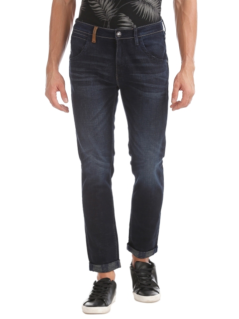 

Ed Hardy Men Blue Slim Fit Mid-Rise Clean Look Stretchable Jeans