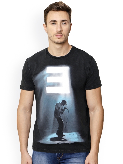 

Free Authority Crew Neck Black Men Tshirt