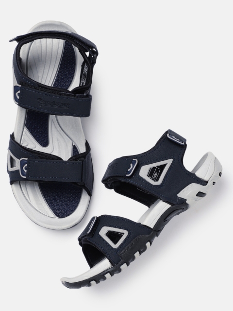 

Roadster Men Navy Blue Sports Sandals