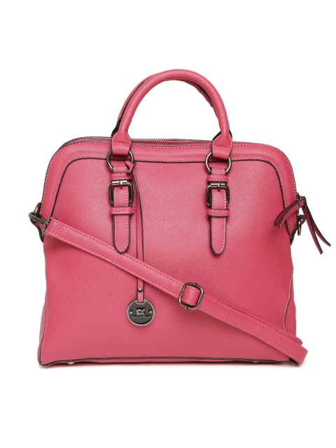 

Diana Korr Pink Solid Handheld Bag