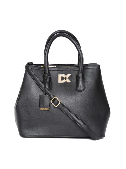 

Diana Korr Black Solid Handheld Bag