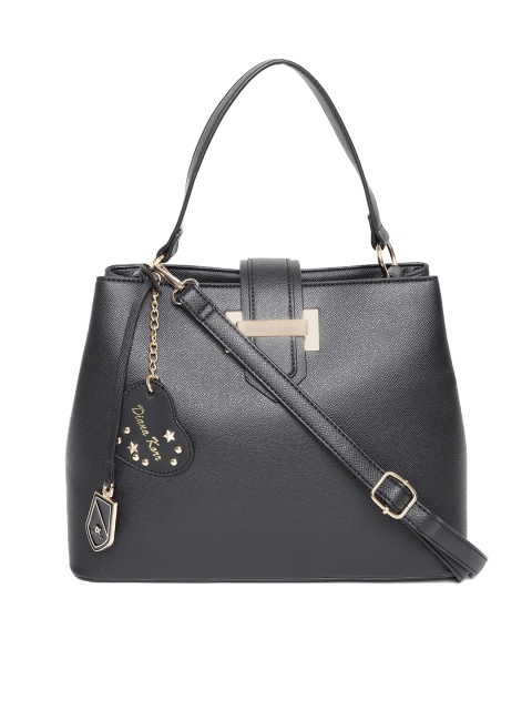 

Diana Korr Black Solid Handheld Bag