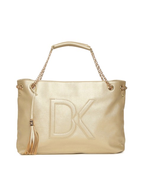 

Diana Korr Gold-Toned Solid Handheld Bag
