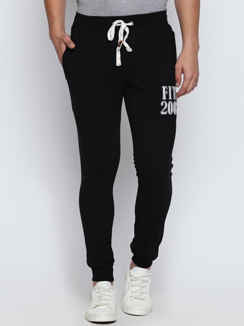 

FiTZ Men Black Regular Fit Joggers