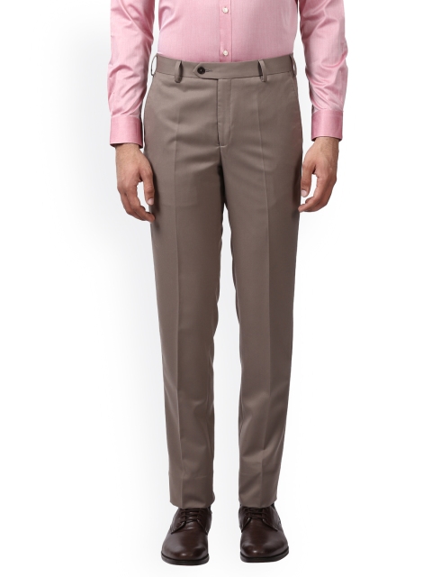 

Raymond Men Grey Slim Fit Solid Formal Trousers