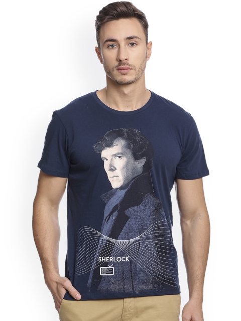 

Sherlock featured Blue Tshirt for Men