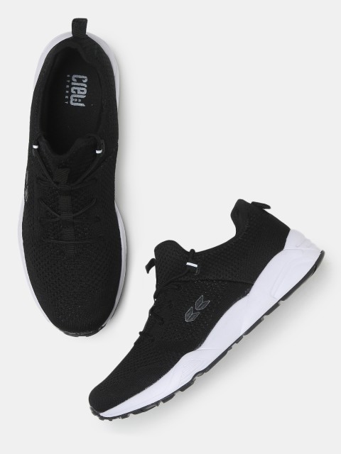 

Crew STREET Men Black Running Shoes
