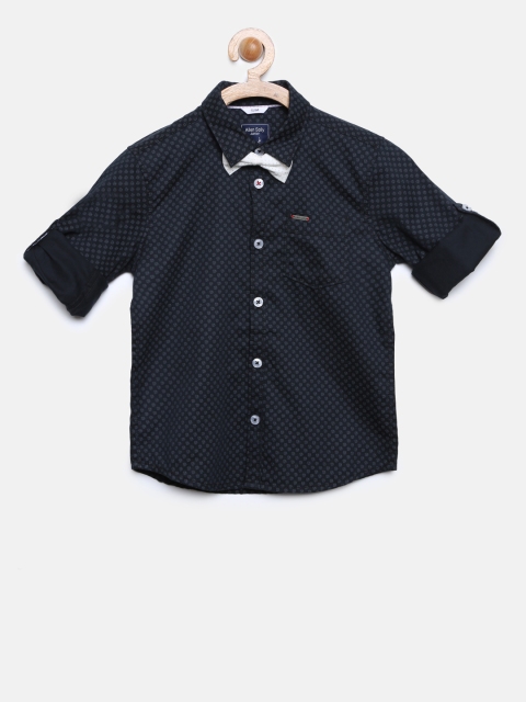 

Allen Solly Junior Boys Navy Blue Regular Fit Printed Casual Shirt