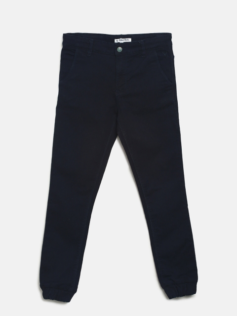 

Allen Solly Junior Boys Navy Blue Mid-Rise Clean Look Jogger