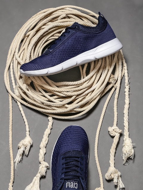 

Crew STREET Men Navy Blue Sneakers