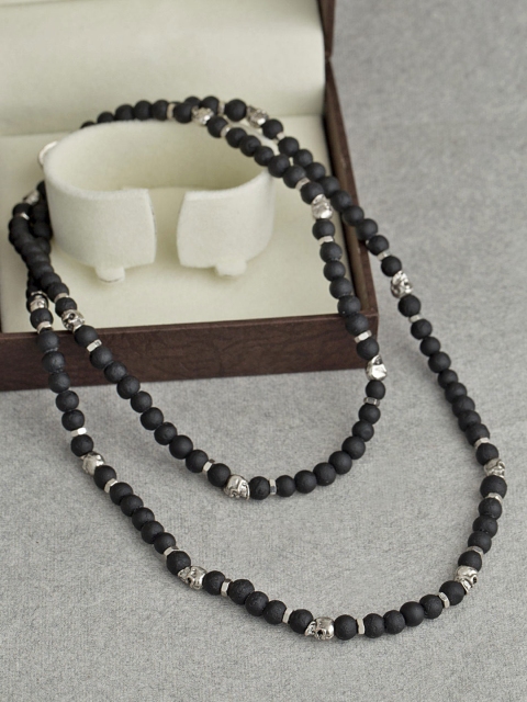 

Dare by Voylla Black Brass Handcrafted Chain