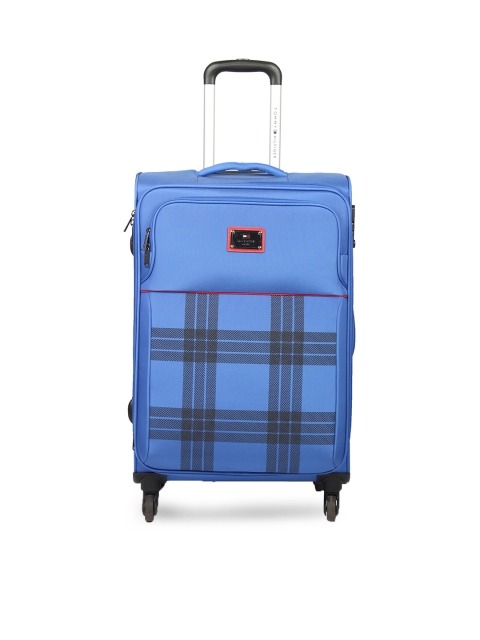 

Tommy Hilfiger Unisex Blue Trolley Bag