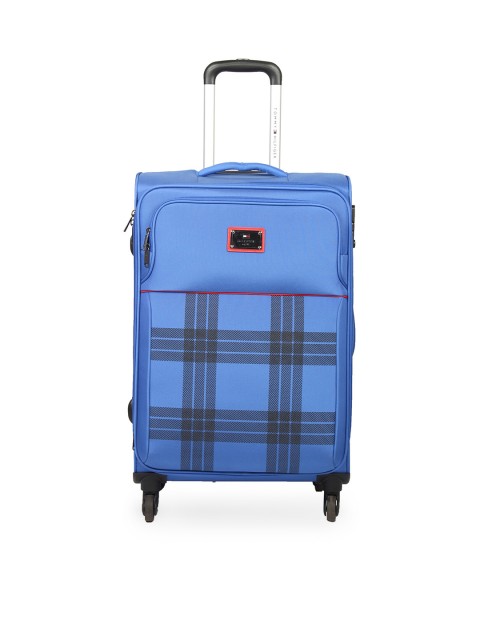 

Tommy Hilfiger Unisex Blue Trolley Bag