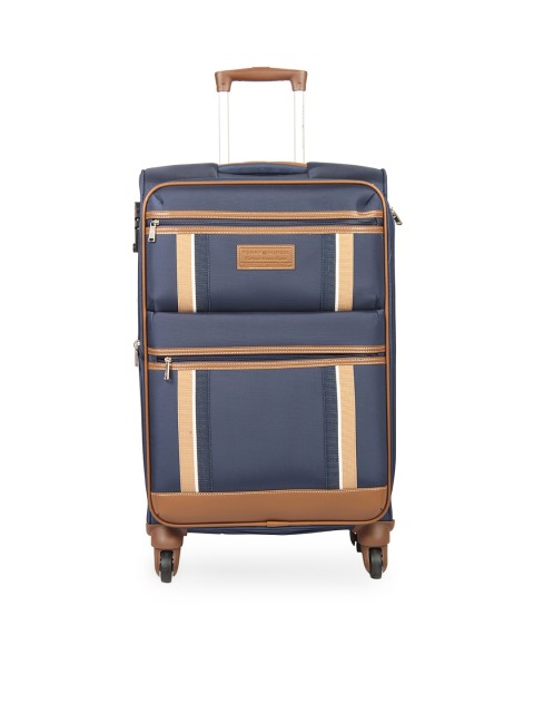 

Tommy Hilfiger Unisex Navy Blue Trolley Bag