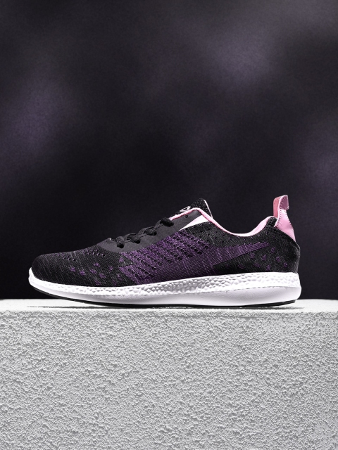 

HRX by Hrithik Roshan Women Purple & Black Ultra Knit Series Running Shoes