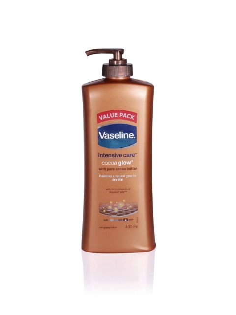 

Vaseline Intensive Care Cocoa Glow Body Lotion 400 ml, Brown